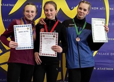 Лёгкий бег воспитанниц мозырского спорта