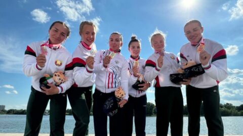 Белорусские гребцы заняли весь пьедестал на Играх БРИКС