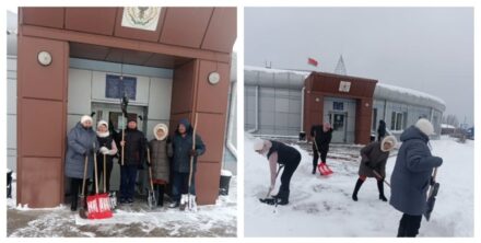 «Снежный» субботник