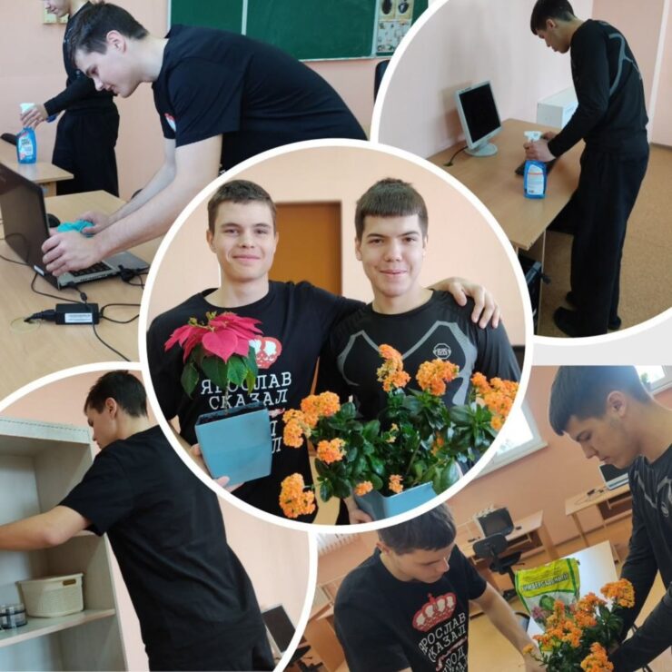 Трудовой десант «Чистый класс»